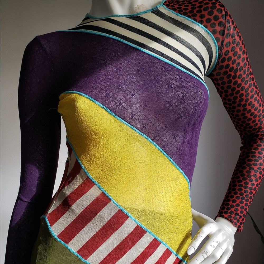 Jean Paul Gaultier mesh top S